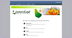 Desktop Screenshot of landregistry.gov.bb